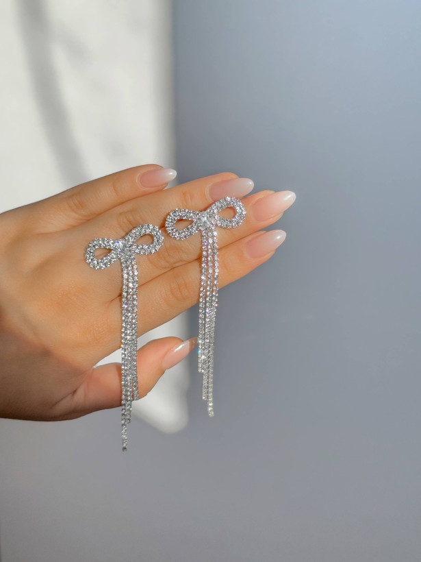 گوشواره پاپیون پینترستی