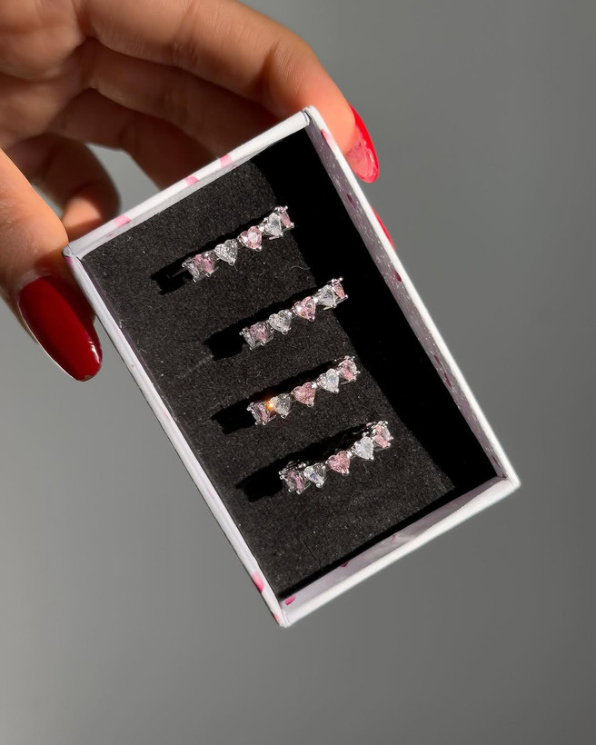انگشتر فول قلب ظریف