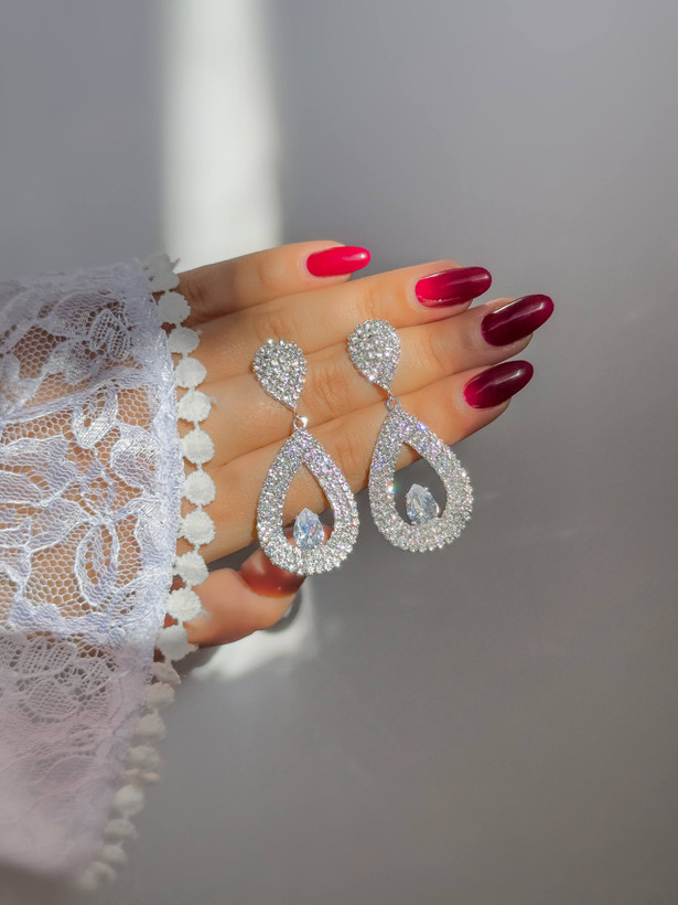 گوشواره اشک الماسی